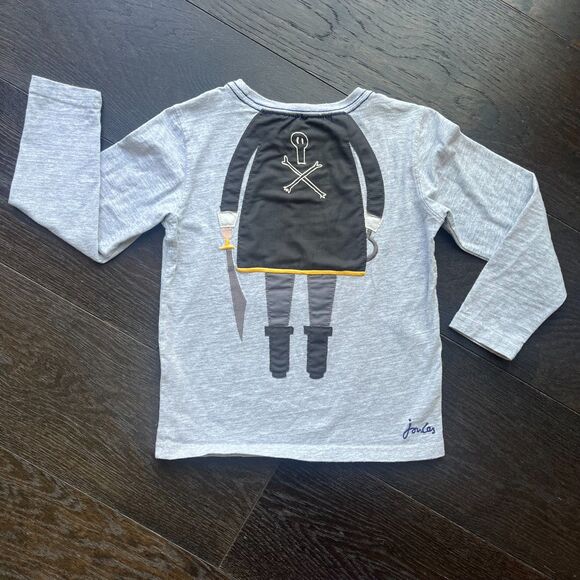 Joules Pirate Applique Shirt, size 5-6 yrs - Picture 2 of 7
